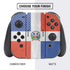 Dominican Republic Flag Distressed Nintendo Switch Bundle Skin